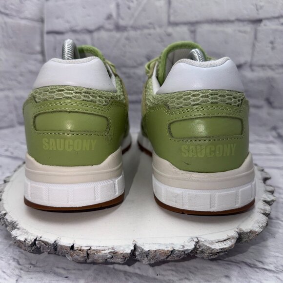 Saucony Shadow 5000 Running Shoes Trainers Women's Size 11 US 9 UK Green EUC - Picture 6 of 14